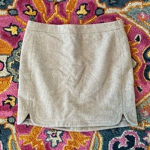 J Crew Wool Skirt